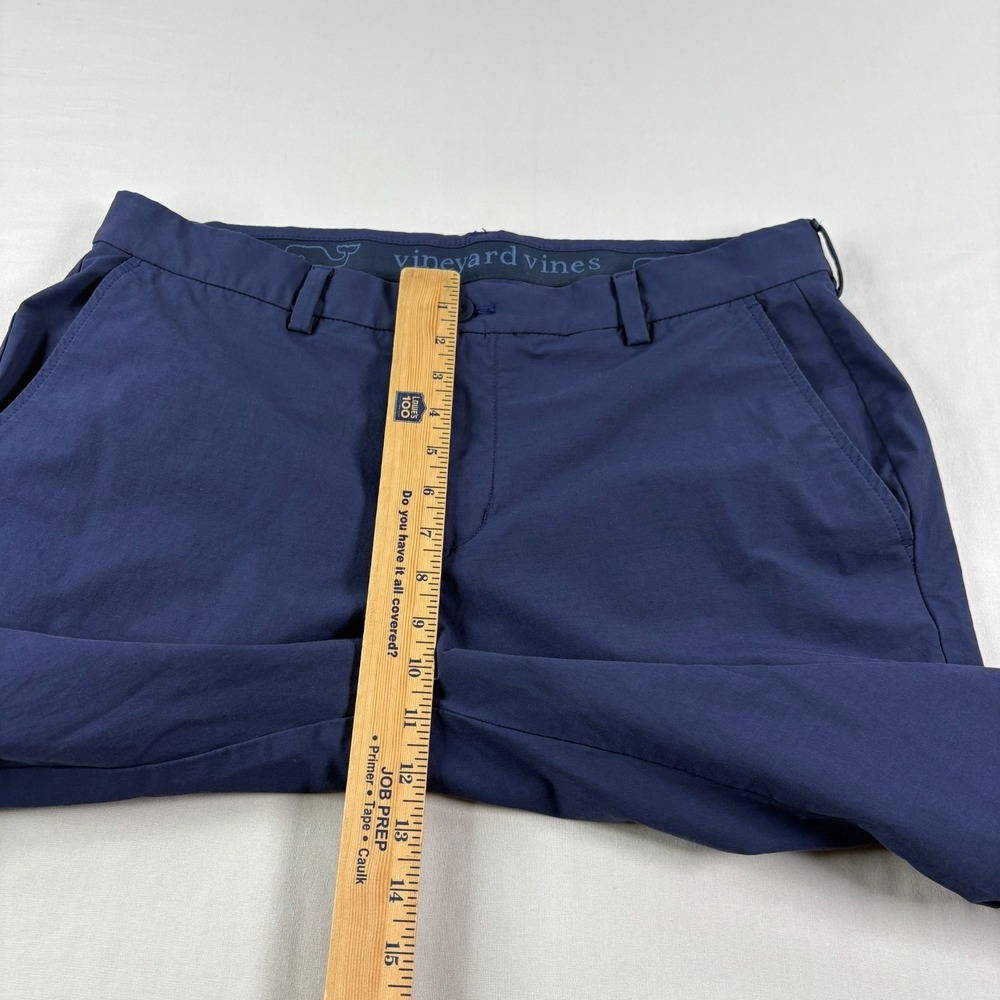 Vineyard Vines Pants Mens 36x29 Blue On The Go Chino Golf Preppy Stretch - Picture 6 of 11